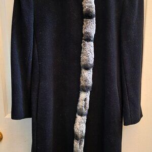 Belissimo Black Winter Coat